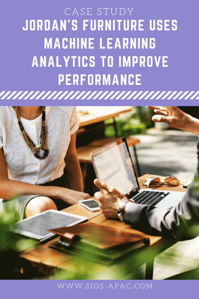 เฟอร์นิเจอร์ Jordans ใช้ Analytics การเรียนรู้ด้วยคอมพิวเตอร์เพื่อเพิ่มประสิทธิภาพ