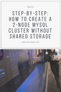 create A 2-Node MySQL Cluster Without Shared Storage