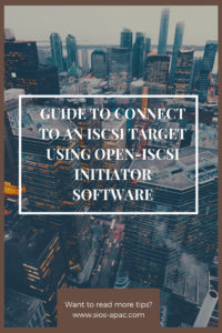 Guide To Connect To An iSCSI Target Using Open-iSCSI Initiator Software