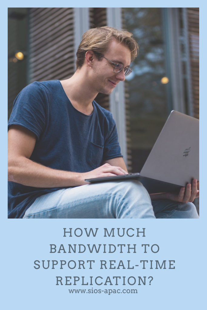 Bandwidth To Support Real-Time Replication