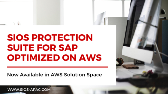 SIOS Protection Suite สำหรับ SAP Optimized บน AWS มีให้ใน AWS Solution Space