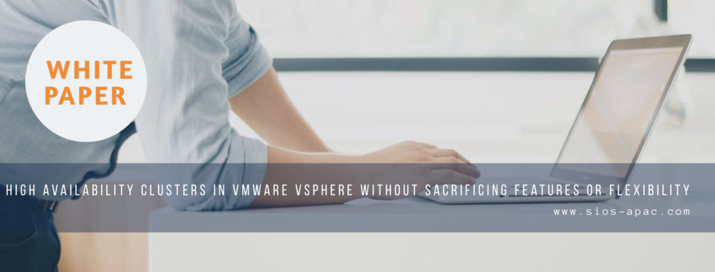 VMware vSphere中的高可用性群集，不会牺牲功能或灵活性