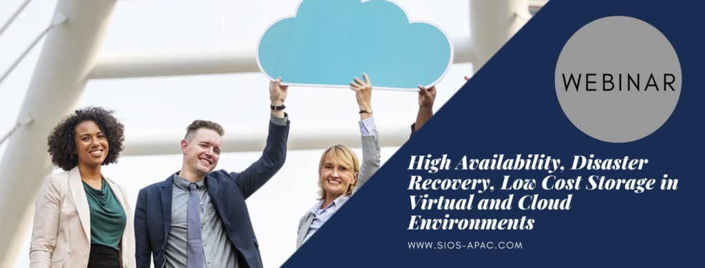 High Availability, Disaster Recovery, Low Cost Storage in Virtual and Cloud Environments