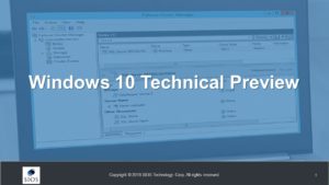 การสัมมนาผ่านเว็บ: การทำคลัสเตอร์ 101: Windows Server 10 แสดงตัวอย่างความพร้อมใช้งานสูง
