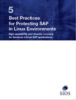 5 Best Practices HA for SAP Linux
