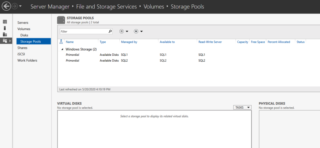 단계별 : Azure의 ISCSI 대상 서버 클러스터