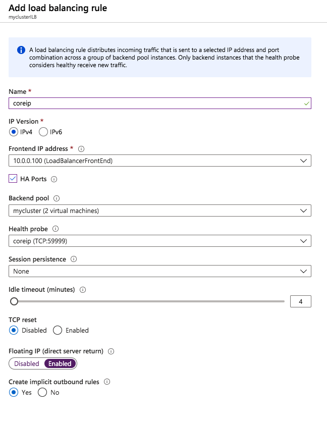 단계별 : Azure의 ISCSI 대상 서버 클러스터