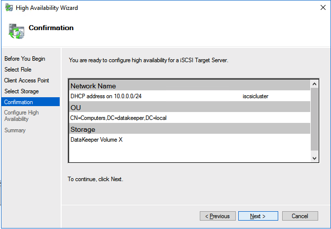 ทีละขั้นตอน: เซิร์ฟเวอร์เป้าหมาย ISCSI ใน Azure