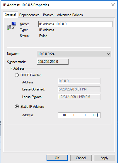 Step-By-Step: ISCSI Target Server Cluster In Azure