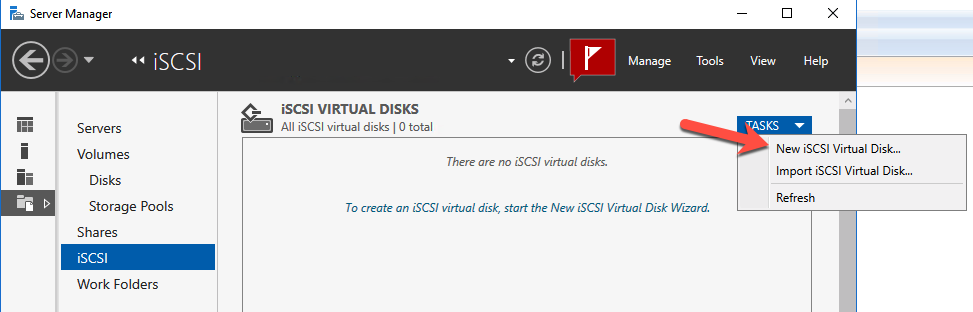 ทีละขั้นตอน: เซิร์ฟเวอร์เป้าหมาย ISCSI ใน Azure