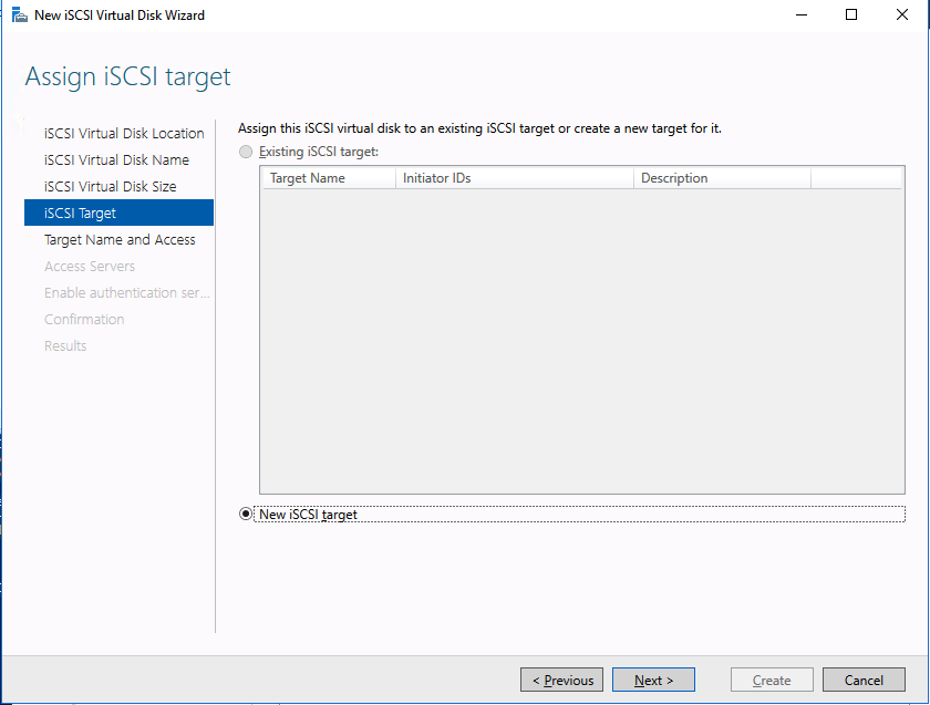 ทีละขั้นตอน: เซิร์ฟเวอร์เป้าหมาย ISCSI ใน Azure