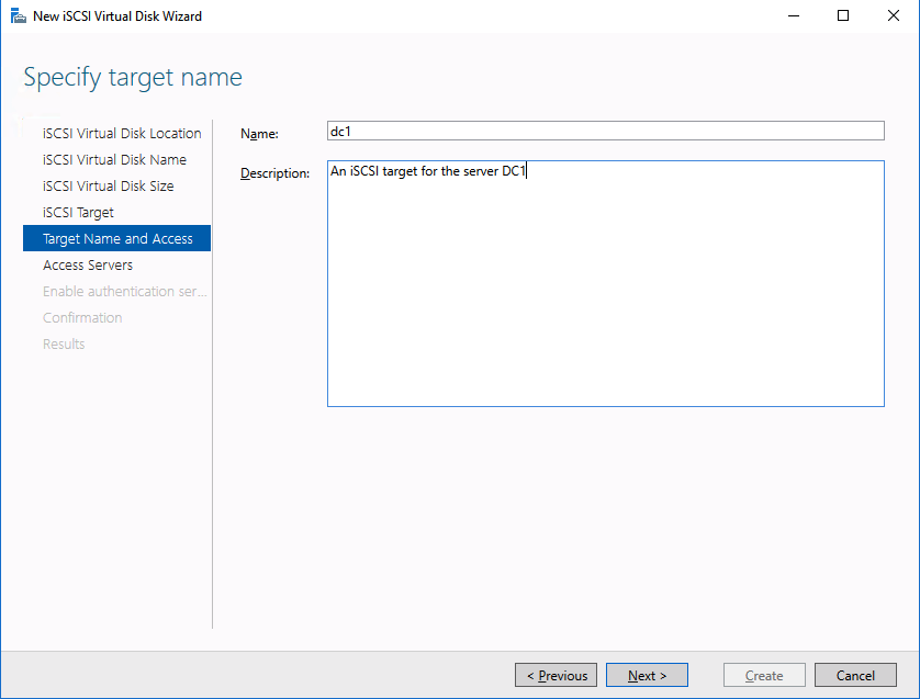 ทีละขั้นตอน: เซิร์ฟเวอร์เป้าหมาย ISCSI ใน Azure