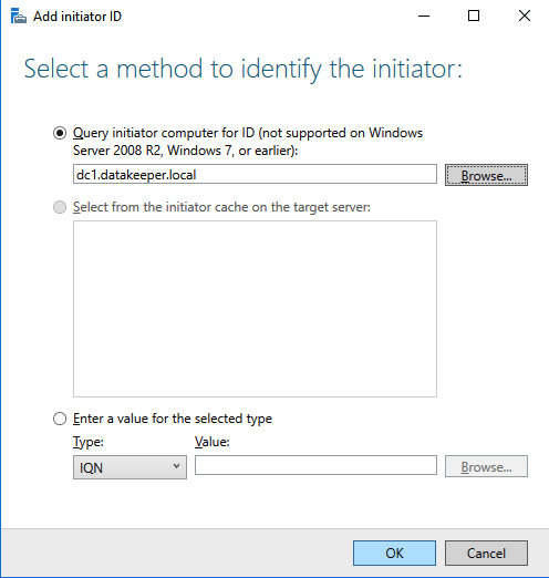 ทีละขั้นตอน: เซิร์ฟเวอร์เป้าหมาย ISCSI ใน Azure