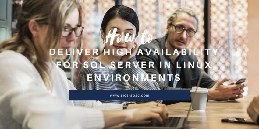 วิธีการส่งมอบความพร้อมใช้งานสูงสำหรับ SQL Server ในสภาพแวดล้อม Linux