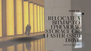 Relocate a Bitmap to Ephemeral Storage or a Faster (SSD) Drive