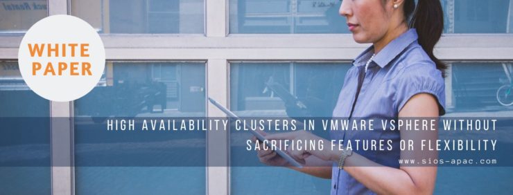 白皮書 VMware vSphere 中的高可用性集群而不犧牲功能或靈活性
