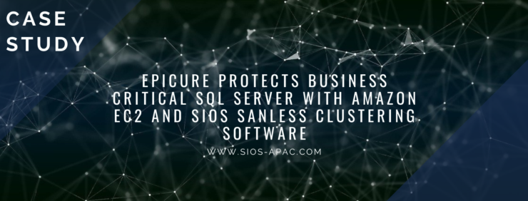 Epicure Melindungi Server SQL Kritis Bisnis dengan Amazon EC2 dan SIOS SANLess Clustering Software