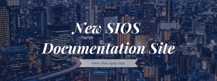 New SIOS Documentation Site